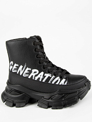 54582ук-1 Ботинки (черный) 36-40 (5 пар)