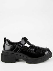 231173п-1 Туфли (черный) 34-38 (5 пар)