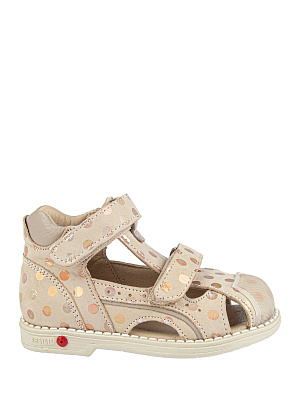 10243т-1 Туфли летние (бежевый) 19-23 (5 пар)