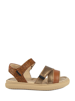 33911к-3 Туфли летние (коричневый) 33-37 (5 пар)