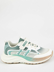 731250-2 Обувь для активного отдыха (белый-зелёный) 31-35 (5 пар)