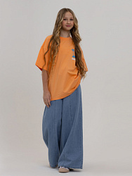 PJGCT17-51 Футболка(коралловый) 134-170(134/140/146/152/158/164/170)