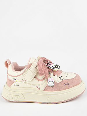 721245-2 Обувь для активного отдыха (бежевый-розовый) 26-30 (5 пар)