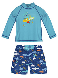 PUBSK03-N1 Купальный комплект (бирюзовый) 86-122 (86/92/98/104/110/116/122)