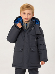 OKBCK05-93 Куртка зимняя(серый) 92-128(92/98/104/110/116/122/128)