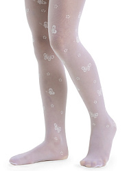 KPGAT05-00 Колготки 98-104/110-116/122-128/134-140 (98-104/110-116/122-128/134-140) белый