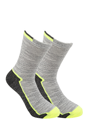 FWUAS01-3A Носки шерстяные(серый) 23-38(23-25/26-28/29-31/32-34/35-38)