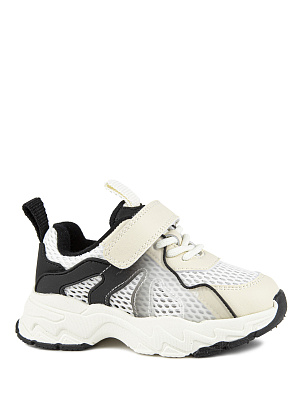 71447н-3 Обувь для активного отдыха (белый-черный) 21-28 (8 пар)