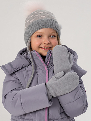 GGLV-3002-91 Варежки (серый) XS/S/M (XS/S/M)