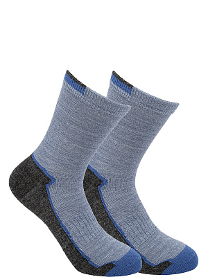 FWUAS01-MA Носки шерстяные(голубой) 23-38(23-25/26-28/29-31/32-34/35-38)