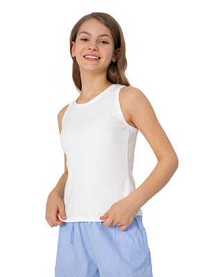 NJGCM01-00 Майка (белый) 134-170 (134/140/146/152/158/164/170)