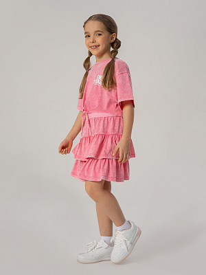 PKGCD04-81 Платье(розовый) 92-128(92/98/104/110/116/122/128)