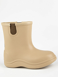 1944-3 Сапоги резиновые (бежевый-коричневый) 25-32 (10 пар)