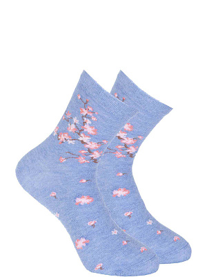 AJGAS02-Z3 Носки 29-38 () голубой