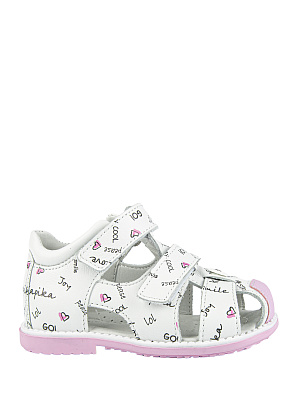 31923-4 Туфли летние (белый) 20-24 (5 пар)