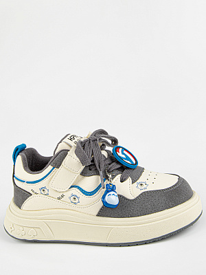 721245-1 Обувь для активного отдыха (бежевый-серый) 26-30 (5 пар)