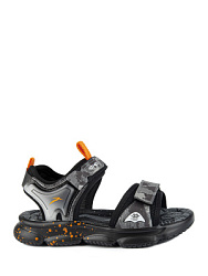 32951п-1 Туфли летние (черный-серый) 28-32 (5 пар)