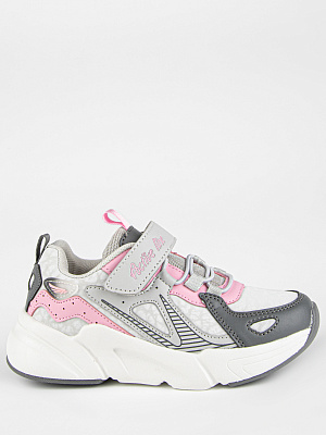 731079-10 Обувь для активного отдыха (серый-розовый) 30-37 (8 пар)