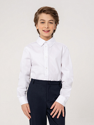 OJBCR03-00 Рубашка(белый) 116-170(116/122/128/134/140/146/152/158/164/170)