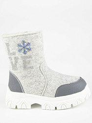 00222-10 Сапоги (светло-серый) 31-36 (6 пар)