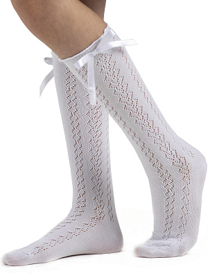 GKKH-1002-00 Гольфы(белый) 28-36(28-30/30-32/32-34/34-36)