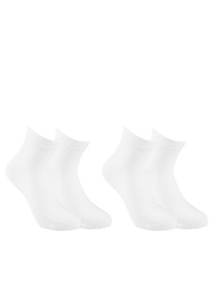 LKUAS01-WW Носки 23-38 (23-25/26-28/29-31/32-34/35-38) белый