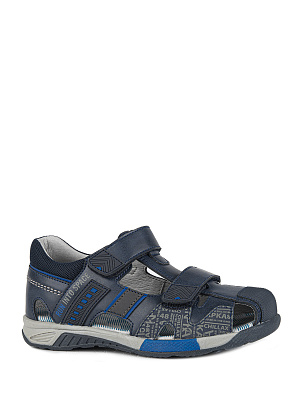 33591к-2 Туфли летние (синий) 31-35 (5 пар)