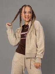 OJGCJ03-T1 Толстовка трикотажная(бежевый) 134-170(134/140/146/152/158/164/170)