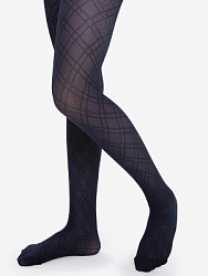 IPGAT04-Z4 Колготки 128/134/140/146/152/158/164 (146-152/152-158/158-164) синий