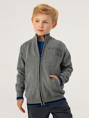 OKBCE09-93 Кардиган(серый) 92-128(92/98/104/110/116/122/128)