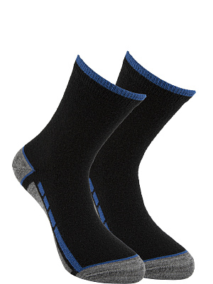 BWSC-3002-BM Носки шерстяные 23-41 (23-25/26-28/29-31/32-34/35-38/39-41) черный