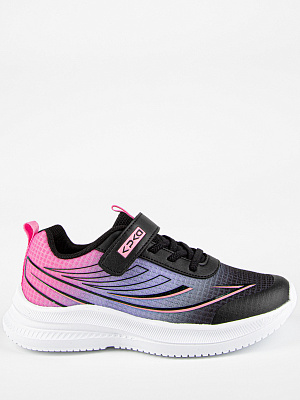 731228-2 Обувь для активного отдыха (черный-розовый) 34-38 (5 пар)