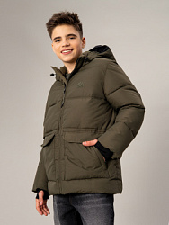 OJBCK10-64 Куртка зимняя(хаки) 134-170(134/140/146/152/158/164/170)