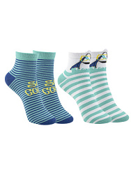 JKBAS01-WN Носки 23-31 (23-25/26-28/29-31) бирюзовый