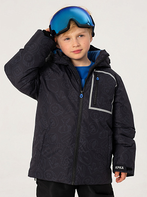 OKBCK07-99 Куртка зимняя(черный) 92-128(92/98/104/110/116/122/128)