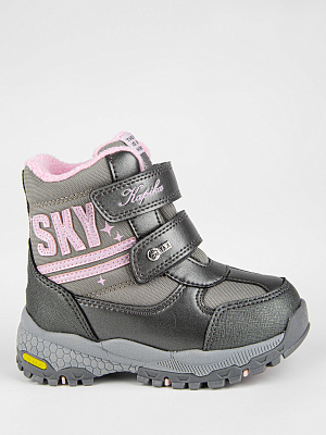 41514-21 Ботинки (серый) 27-31 (5 пар)