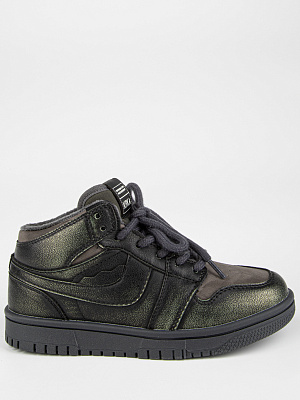 731214у-1 Обувь для активного отдыха (черный-серый) 33-37 (5 пар)