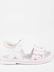 32891п-11 Туфли летние (белый-розовый) 26-30 (8 пар)