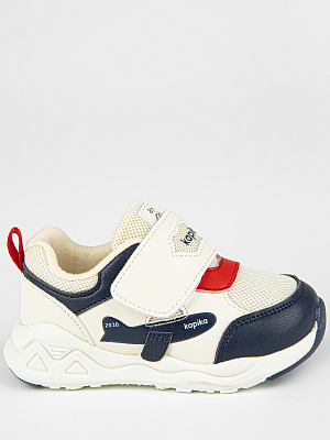 71551-1 Обувь для активного отдыха (бежевый-синий) 21-25 (5 пар)