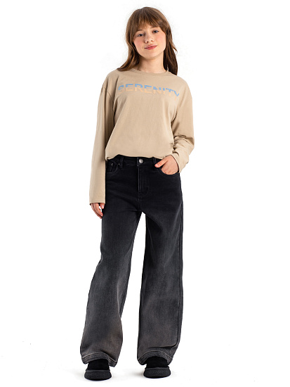 Брюки джинсовые с начесом артикул:MJGCP17-99-1