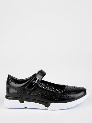 23729п-10 Туфли (черный) 30-37 (8 пар)