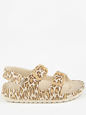 82268-1 Туфли летние (бежевый-коричневый) 25-33 (14 пар)