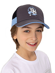 BCAP-2002-AM Бейсболка(серый) 52-54(52-54)