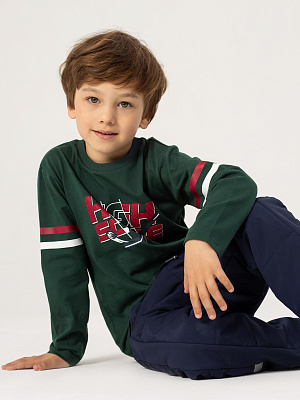 OKBCL01-74 Лонгслив(зеленый) 92-128(92/98/104/110/116/122/128)