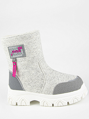 00225-1 Сапоги (светло-серый) 31-36 (6 пар)