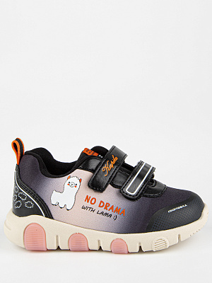 71549с-2 Обувь для активного отдыха (черный-бежевый) 22-26 (5 пар)