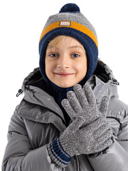 KWBAG02-91 Перчатки шерстяные (серый) one size ()