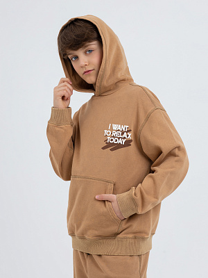 PJBCJ02-D3 Толстовка(охристый) 134-170(134/140/146/152/158/164/170)